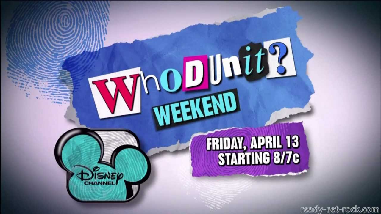 Disney Channel Whodunit? Promo [HD] YouTube