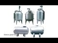 stainless steel tanks