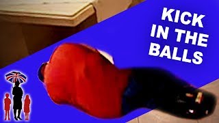 Kid Kicks Dad In The Balls Supernanny