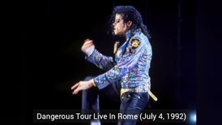 Michael Jackson - Human Nature Live In Rome, Italy 1992 Reversed