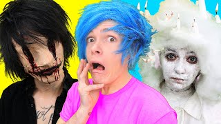 Trying More Spooky Halloween Sfx Makeup By 5 Minute Crafts And Tiktok