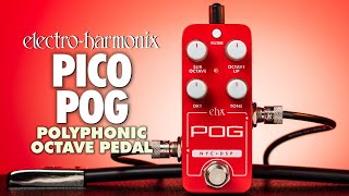 Electro-Harmonix Pico POG Polyphonic Octave Pedal (EHX Demo by BILL RUPPERT)