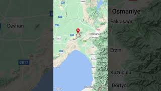 1.5 Adana Ceyhan Depremi 19.12.2023 204903 Derinlik 5.58Km Afad