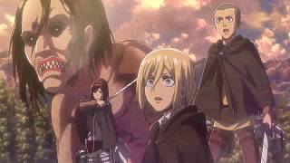 Attack on Titan Season 2 - Eren Controls Titan HD (Sub Indo)