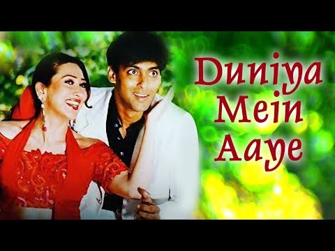 Duniya Mein Aaye - Salman Khan - Rambha - Judwaa Songs - Kumar...