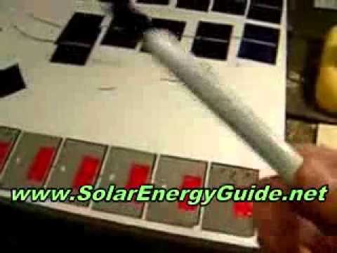FREE ELECTRICITY : How To Make A Solar Panel Step By Step - YouTube