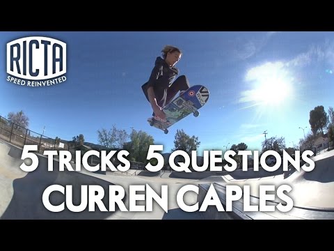 Curren Caples: 5 & 5 for Ricta Slix