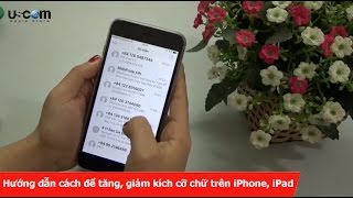 Danh sách 10+ cài đặt chữ to iphone hữu ích nhất bạn lên biết