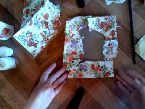 Декупаж зеркала салфетками своими руками Декупаж зеркала салфетками своими руками