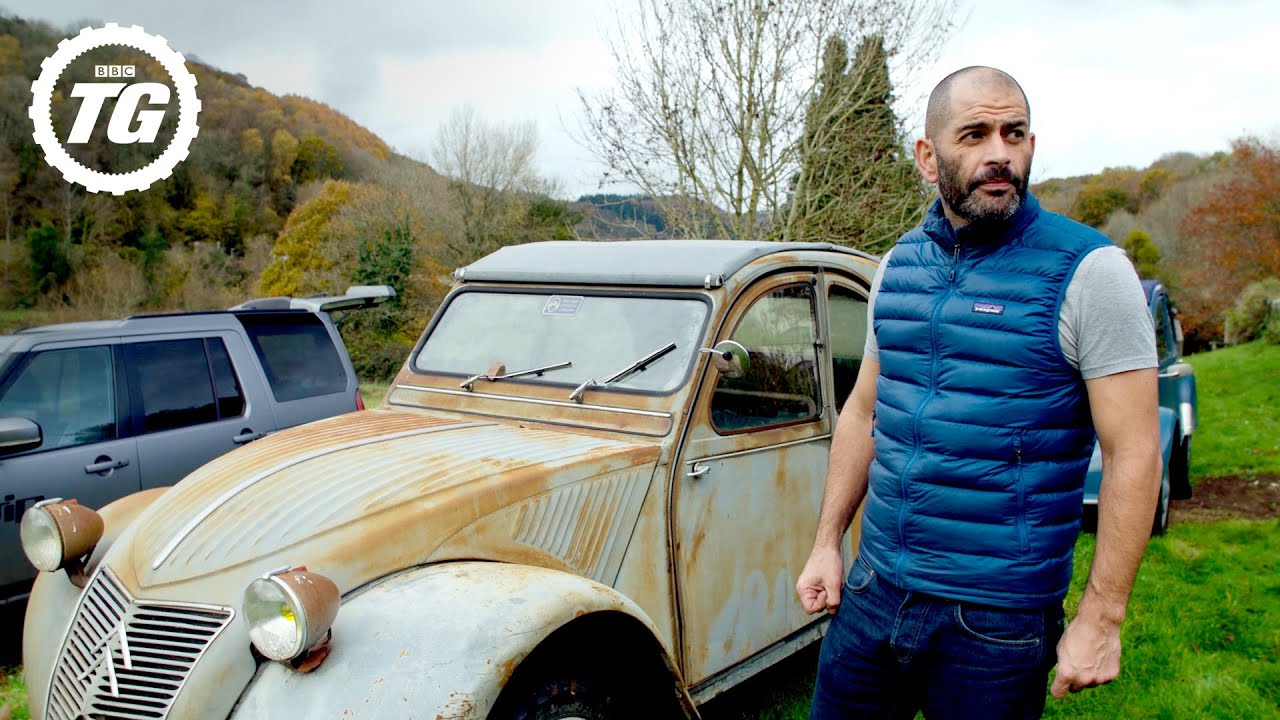 Chris Harris drag races his glorious old Citroën 2CV | Chris Harris Drives | Top Gear Video Thumbnail