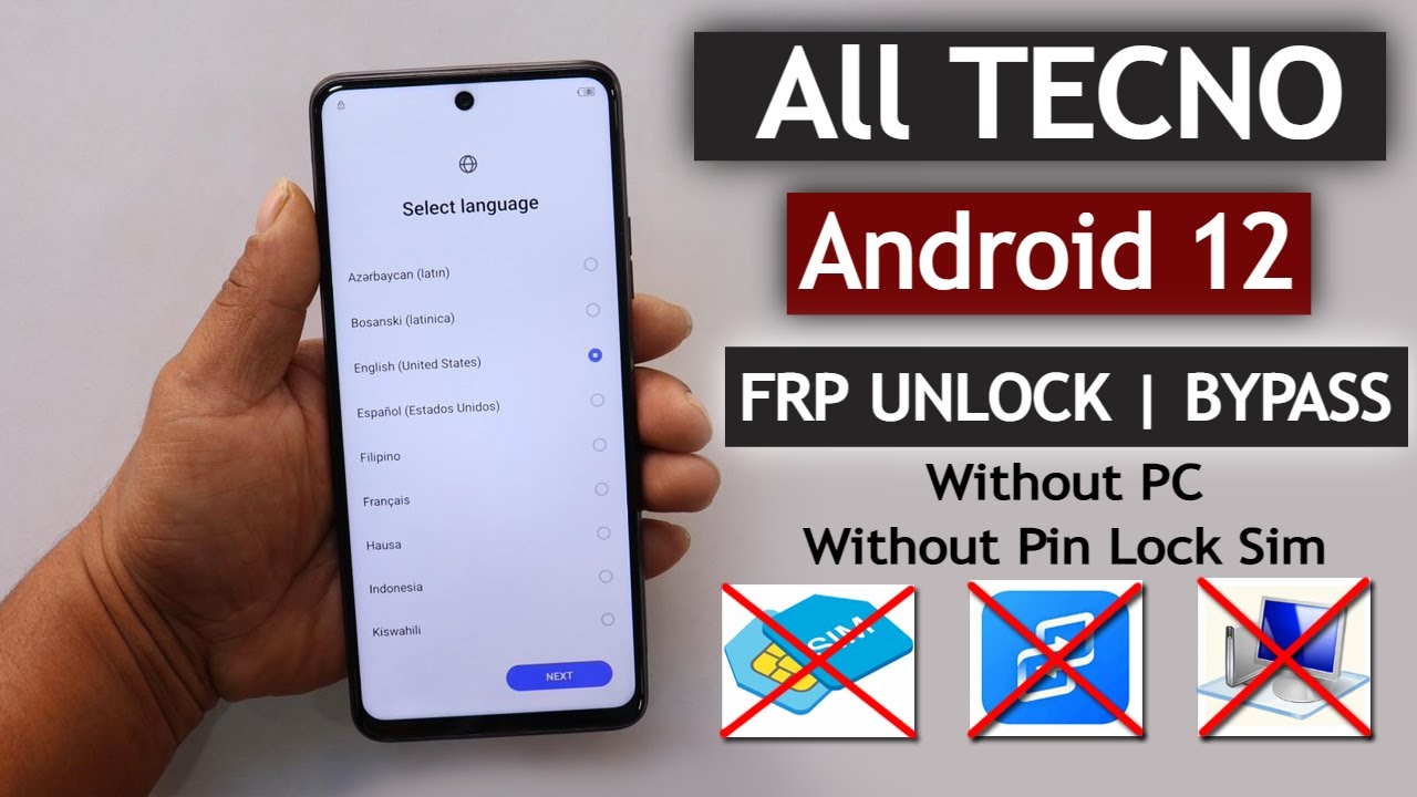 All Tecno Android 12 Frp Bypass Wihtout Pc | Without Pin All Tecno Android 12 Frp Bypass Wihtout Pc | Without Pin