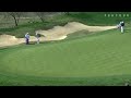 Freddie Jacobson drains a 55-foot birdie putt at Valero