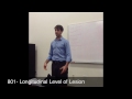 801 - Longitudinal Level Of Lesion
