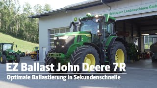 John Deere 7R mit EZ Ballast System Promo