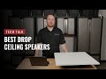 Best Drop Ceiling Speakers from Pure Resonance Audio on Pro Acoustics Tech Talk Episode 111