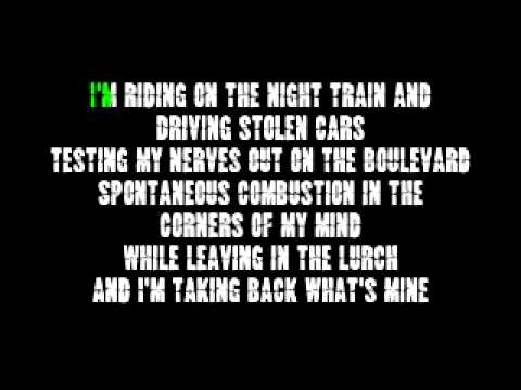 LETRA DE CANCION GREEN DAY letra de cancion green day: