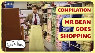 Mr Bean's Hilarious Shopping Day... & More | Compilation | Classic Mr Bean