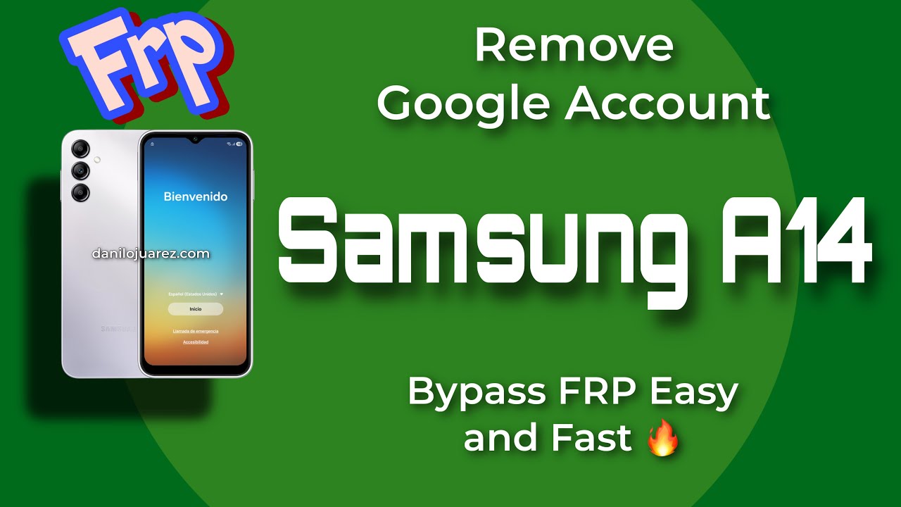 Remove Google Account SAMSUNG A14 | Bypass FRP Android Remove Google Account SAMSUNG A14 | Bypass FRP Android