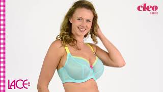 Cleo By Panache - Skye - Bra - Short - Lingeri - Aqua Lace.dk