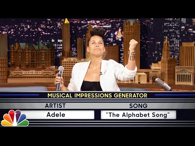 Wheel Of Musical Impressions With Alicia Keys - Video