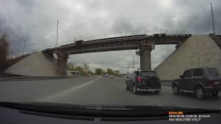 Видео НОВОСИБИРСК. ул. Большевистская - ул. Старое шоссе. Видеорегистратор Mio 668 от Andrey Kh, Большевистская улица, Новосибирск, Россия