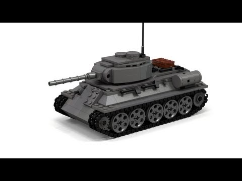 Как сделать бт 7 из лего