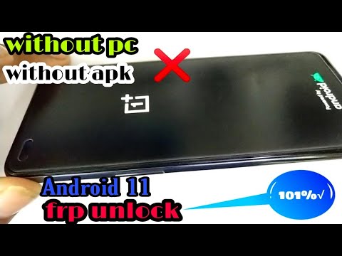 Oneplus Nord FRP Unlock Without PC Without Apk(Android Oneplus Nord FRP Unlock Without PC Without Apk(Android