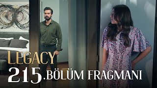 Emanet 215. Bölüm Fragmanı Legacy Episode 215 Promo