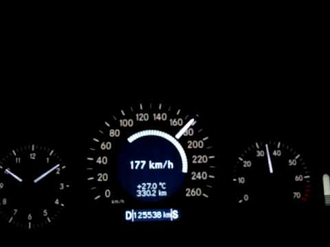 Mercedes CLS 350 120220 Kmh Acceleration C 219 CLS350 W219 V6 Coupe 