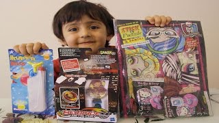 Uçan Balon, Beyblade ve Hello Kitty Oyuncak Monster High Scool Dergisi Magazine