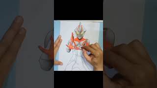 Cara Menggambar Mewarnai Ultraman Mebius