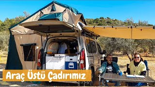Araç Üstü Çadır Aile Modeli Mi̇ni̇ Ev Kullanışlı Mı? Avantajlar Dezavantajlar Montaj Atkılar