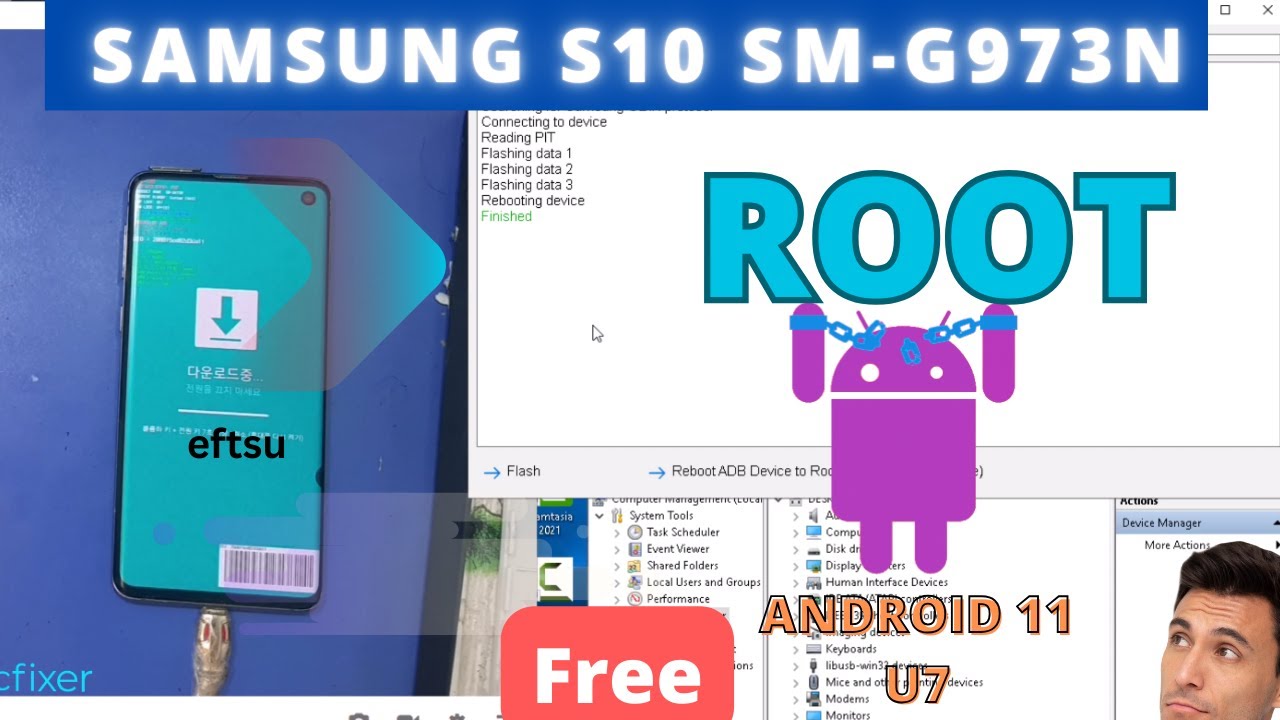 Samsung Galaxy S10 SM-G973N U7 Android 11 Root Eftsu Samsung Galaxy S10 SM-G973N U7 Android 11 Root Eftsu