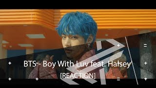 BTS (방탄소년단) '작은 것들을 위한 시 (Boy With Luv) feat. Halsey'  MV (2L8 REACTION)