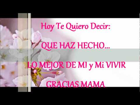 TE AMO MAMA ❤ Marco Antonio Solis ❤ ┊ ☆ FELIZ DIA DE LAS MAMAS ... TE AMO MAMA ❤ Marco Antonio Solis ❤ ┊ ☆ FELIZ DIA DE LAS MAMAS ...
