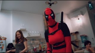 Dancing Deadpool Ukrainian Woman // Odessa Ukraine Travel VLOG (Sony A7S II)
