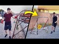 VYLOVILI JSME REZAVOU FOTBALOVOU BRÁNU - RENOVACE!
