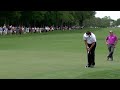 Phil Mickelson makes fifth birdie of the day at Wells Fargo in Round 1