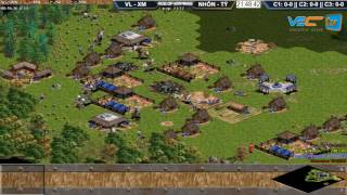 AOE|| 2VS2 || VANELOVE, XIMĂNG VS TÝ, HƯNG NHỔN 26/6/2017