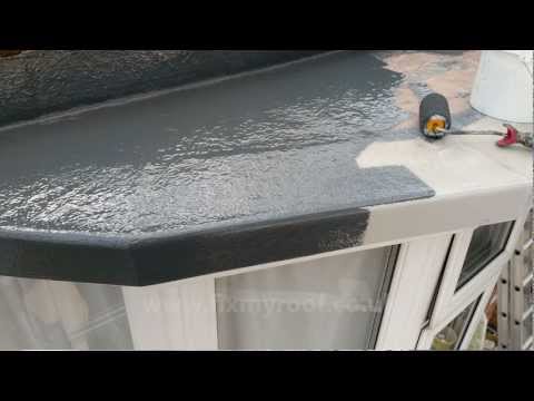 How to FIBREGLASS A ROOF - How to Fibreglass a Bay Roof DIY