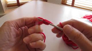 LJF Holding the knitting needle my way Video 1 of 2