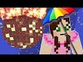 Minecraft: METEOR DESTROYS THE WORLD! - LIBRARY DROPPER - Cus...