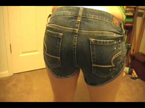 Girl farting shorts