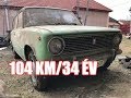 Nem hiszed el: 104 km-t futott LADA EGY PAJTÁBÓL!!!