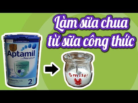 ❤️ Làm sữa chua cho bé dưới 1 tuổi từ sữa công thức 🍼 siêu dễ bằng nồi cơm điện