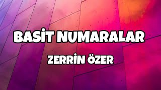 Zerrin Özer - Basit Numaralar (Sözleri/Lyrics)