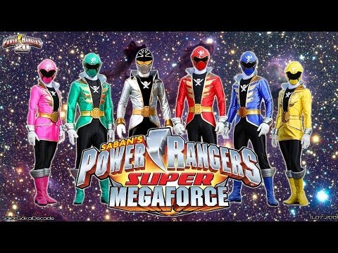 All Power Rangers Opening (Mighty Morphin - Super Megaforce)