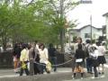 水木ロード 大型連休初日は観光客で人、人、人