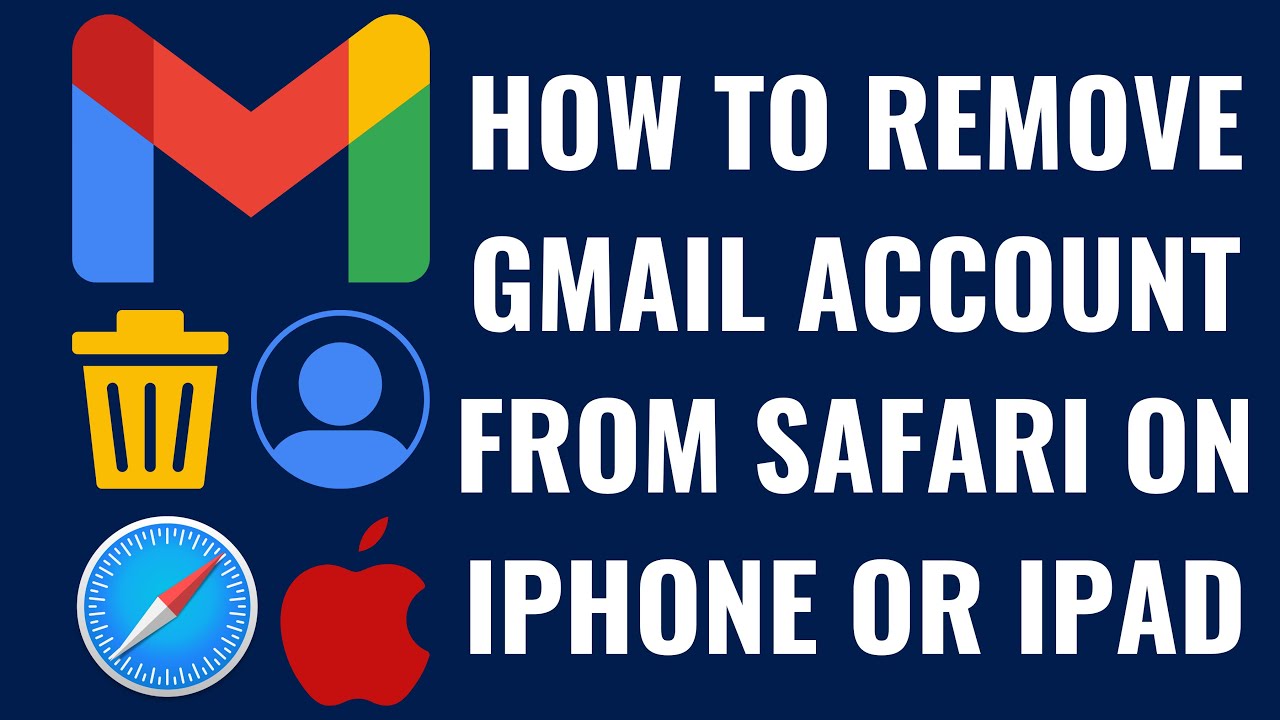 How to Remove Gmail Account from Safari on iPhone or How to Remove Gmail Account from Safari on iPhone or