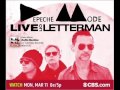 Depeche Mode - Soft Touch - Raw Nerve (Live on Letterman 2013)